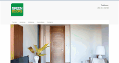 Desktop Screenshot of greendoors.cl